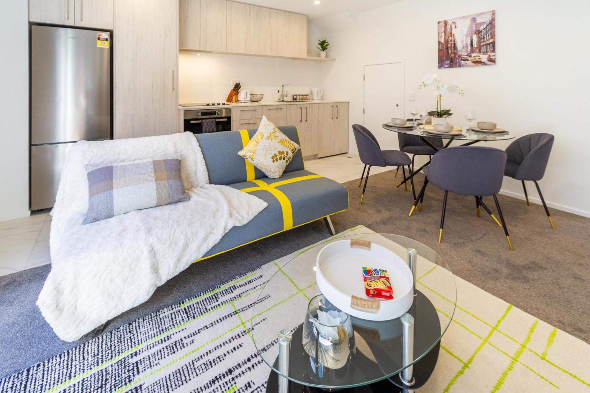 Central Escape On Cashel Street 2 Bed 2 Bath 基督城 外观 照片