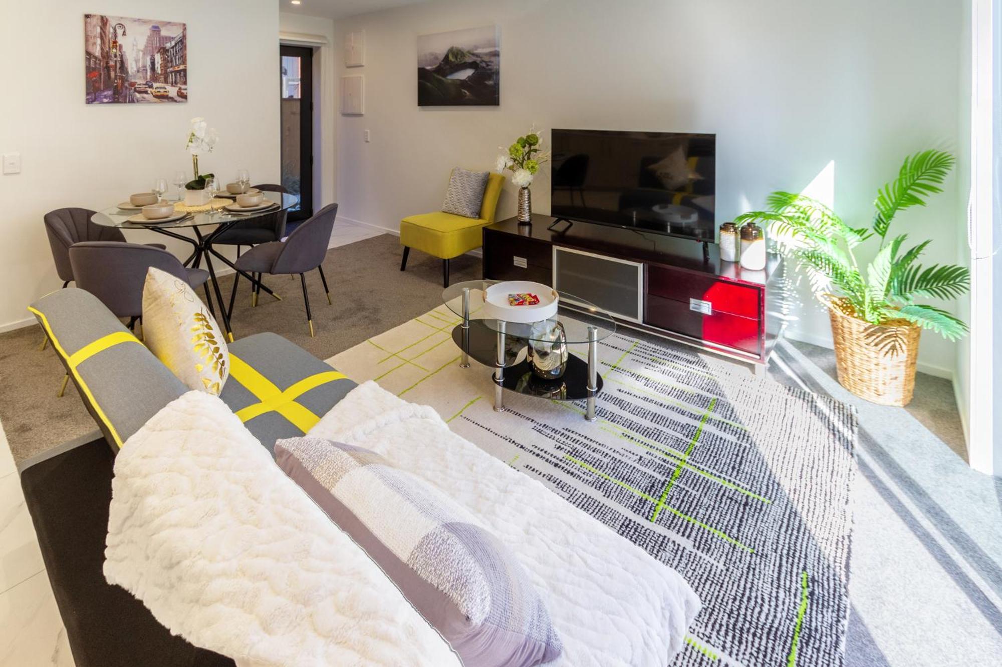 Central Escape On Cashel Street 2 Bed 2 Bath 基督城 外观 照片