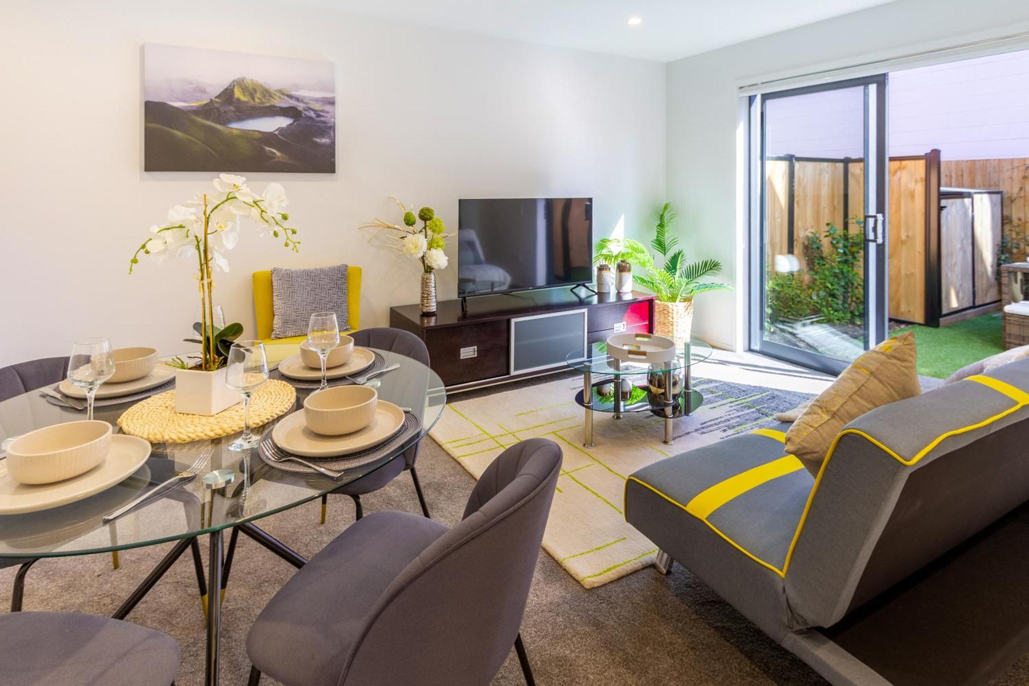 Central Escape On Cashel Street 2 Bed 2 Bath 基督城 外观 照片